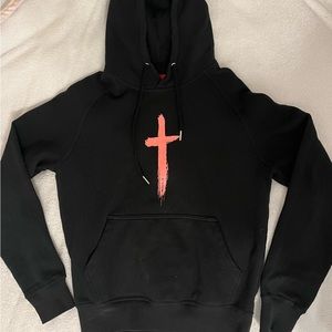 SAINT JHN CHRISTIAN SEX CLUB BLACK HOODIE